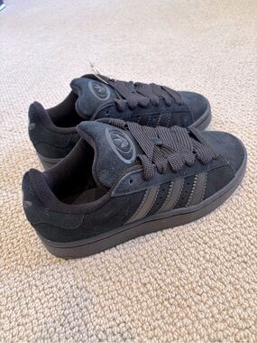 New Adidas CAMPUS 00s All-Black Suede Casual Sneakers